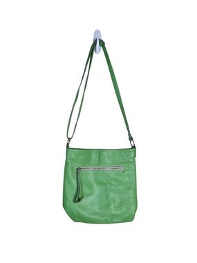 Innue Italia Genuine Leather Made in Italy Spring Green Shoulder Bag